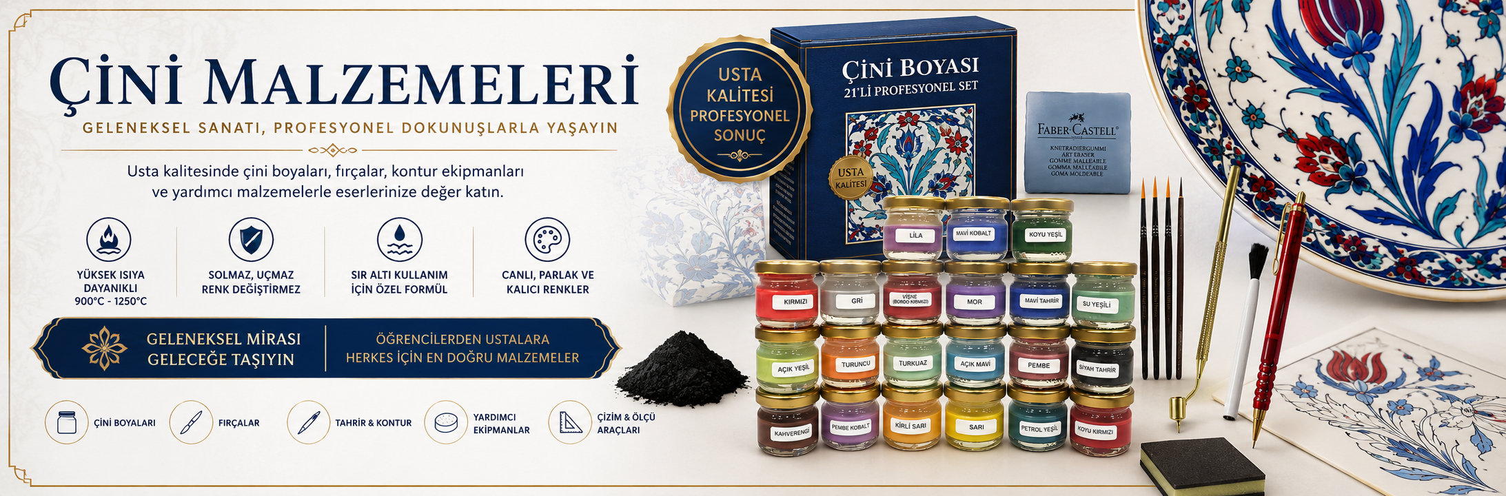 çini malzemeleri