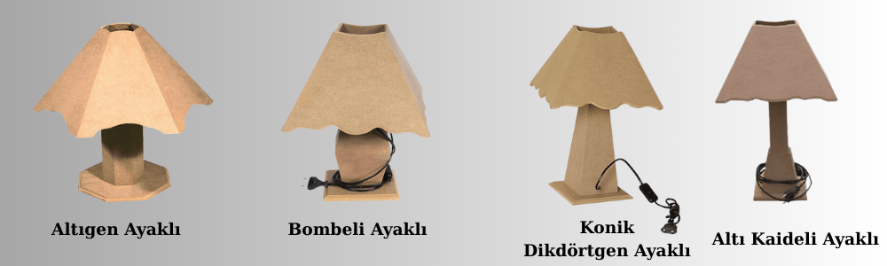 abajur mdf ham