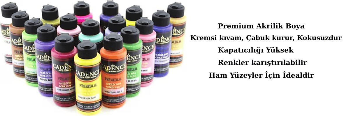 premium akrilik yarı mat su bazlı boya