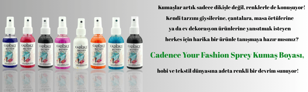 Kumaş Boyama İçin Yenilikçi Bir Malzeme: Your Fashion Sprey Kumaş Boyası