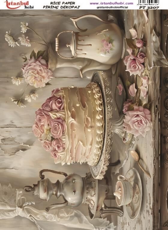 Pirinç Dekopaj PT-3207 30x42cm