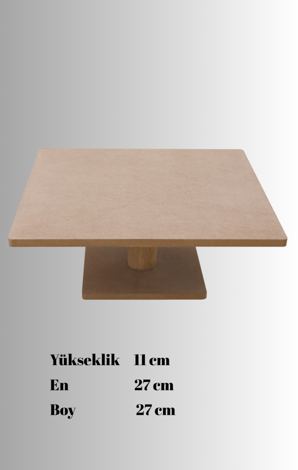 Kare Servis Standı L-174