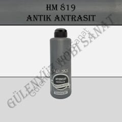 HM 819 Hybrit Metalik Multisurface Antik Antrasit 500ml