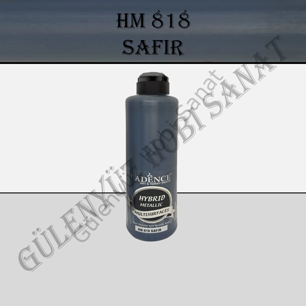 HM 818 Hibrit Metalik Multisurface Safir 500ml