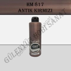 HM 817 Hibrit Metalik Multisurface Antik Kırmızı 500ml