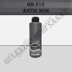 HM 816 Hybrit Metalik Multisurface Antik Mor 500ml