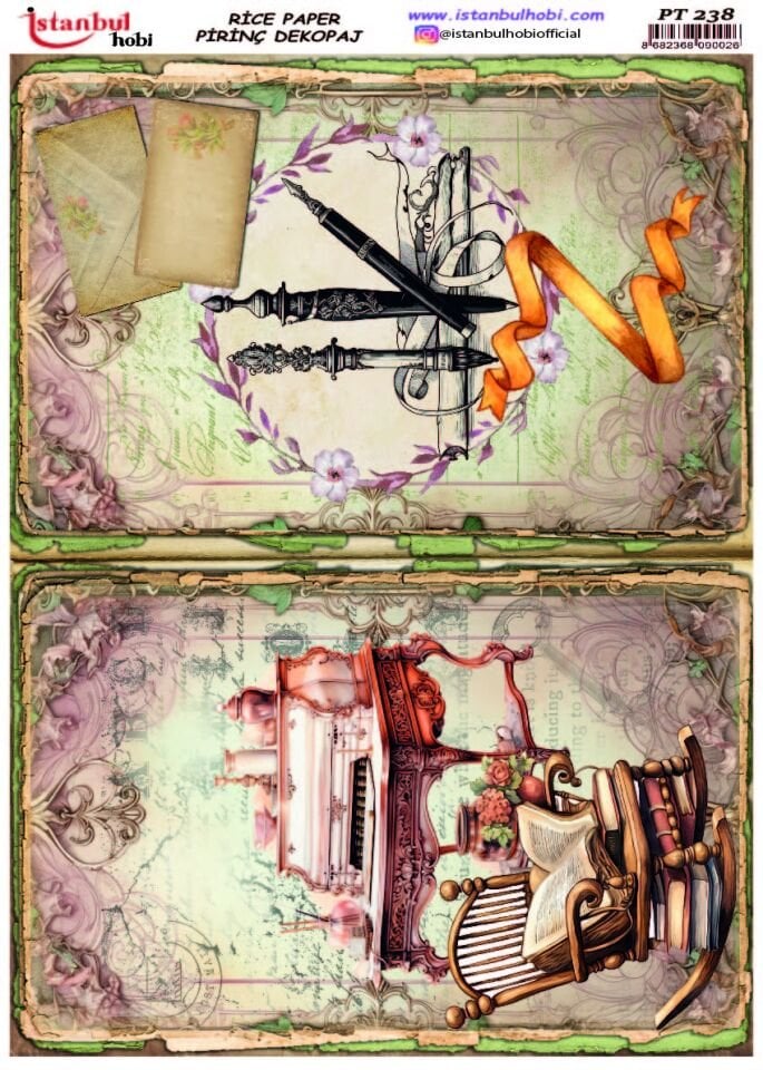 Pirinç Dekopaj PT-238 30x42cm