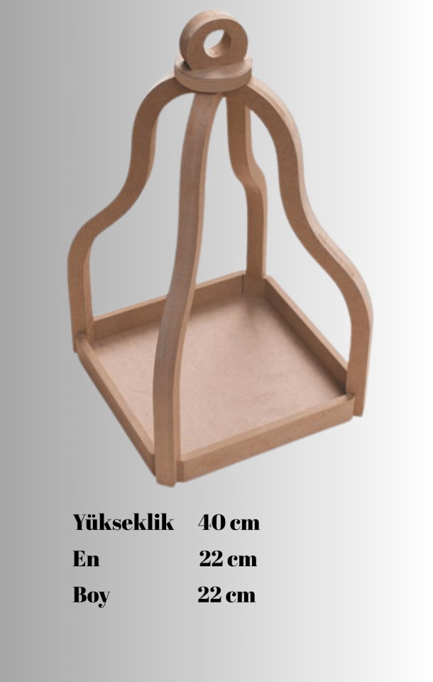 Kare Kafes Sunumluk L-302