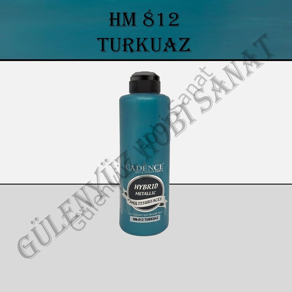 HM 812 Hybrit Metalik Multisurface Turkuaz 500ml