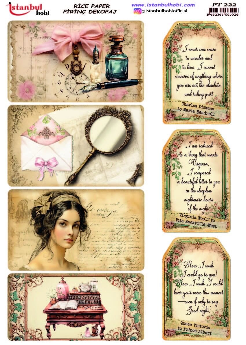 Pirinç Dekopaj PT-222 30x42cm