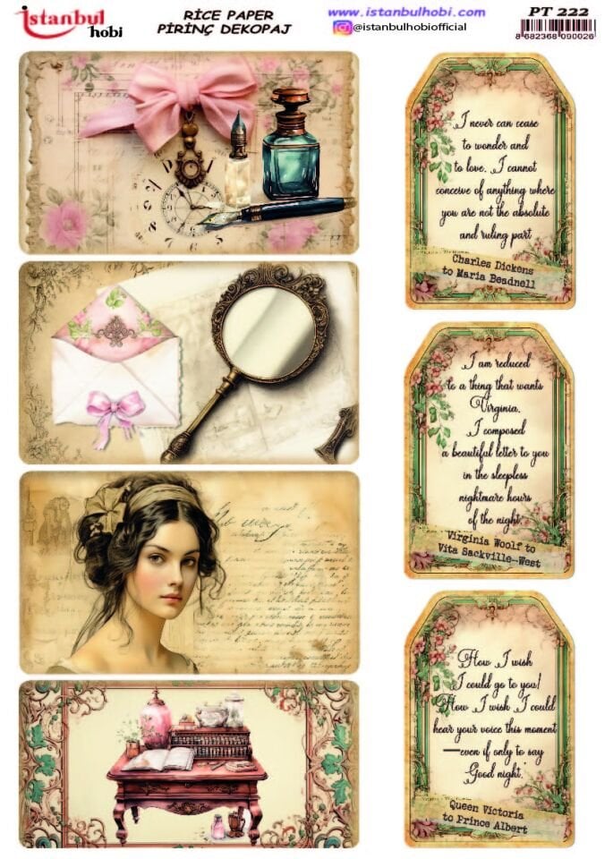 Pirinç Dekopaj PT-222 30x42cm