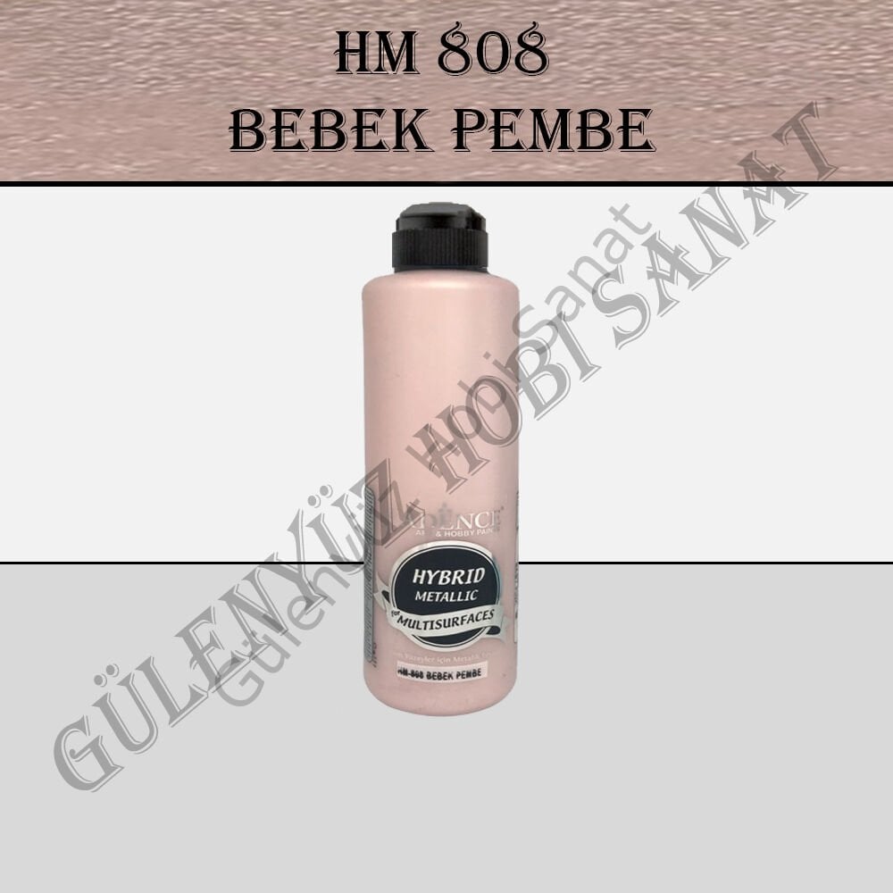 HM 808 Hybrit Metalik Multisurface Bebek Pembe 500ml