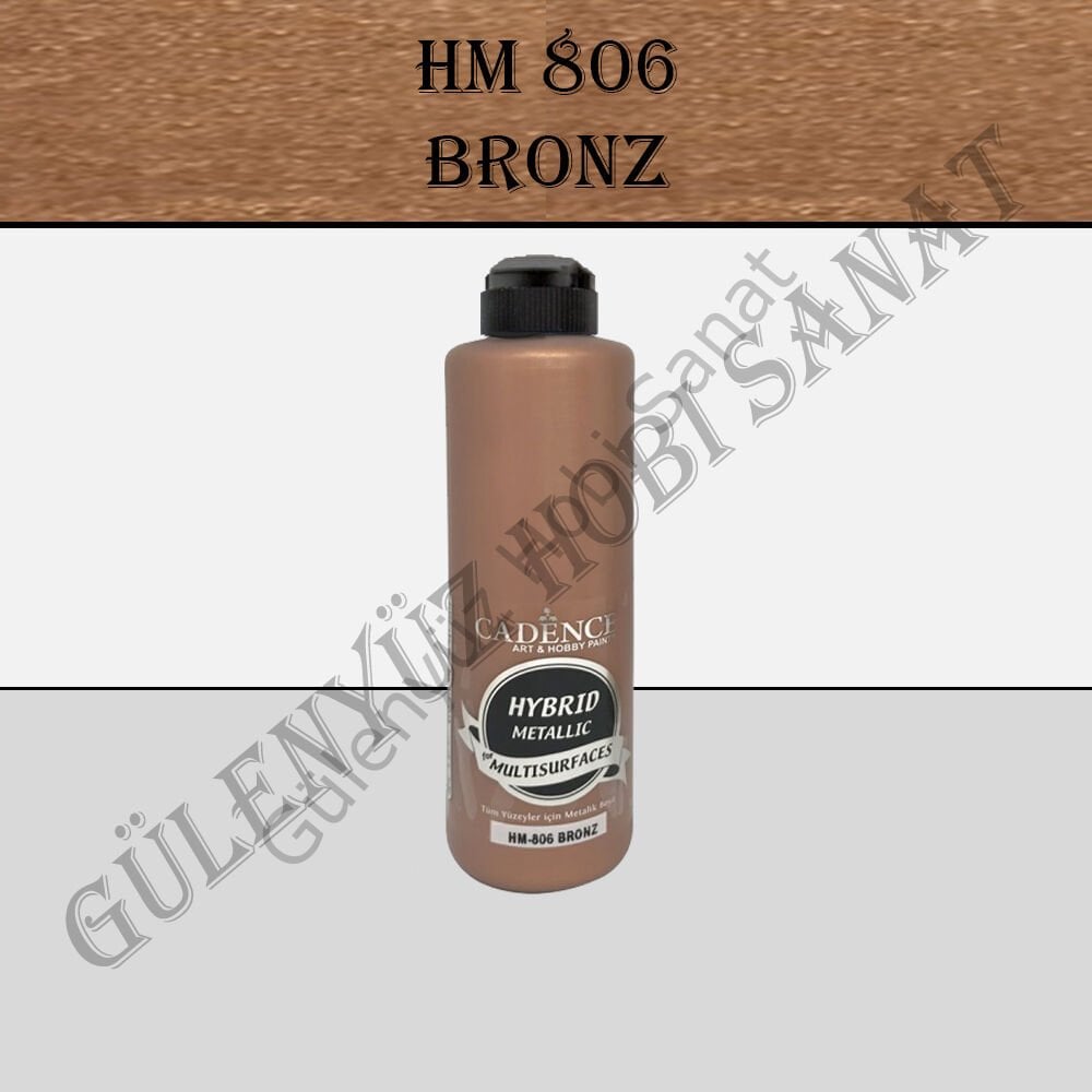 HM 806 Hybrit Metalik Multisurface Bronz 500ml