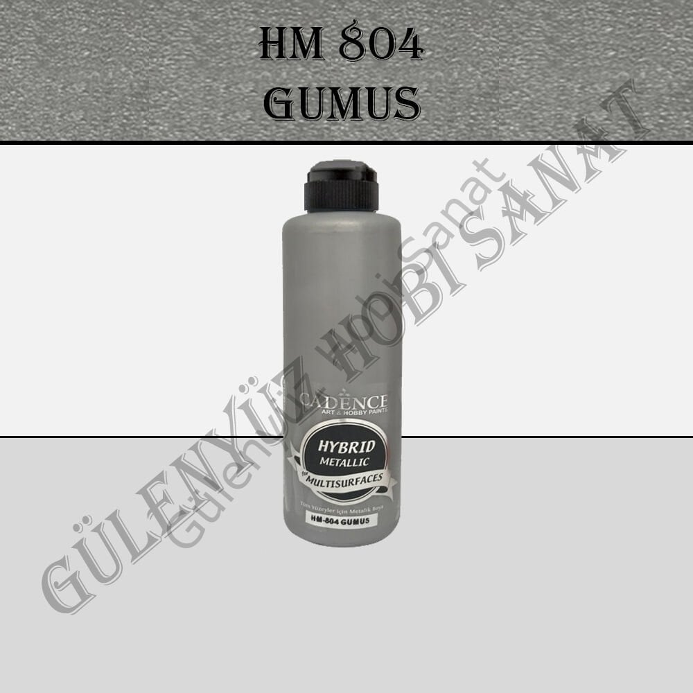 HM 804 Hybrit Metalik Multisurface Gümüş 500ml