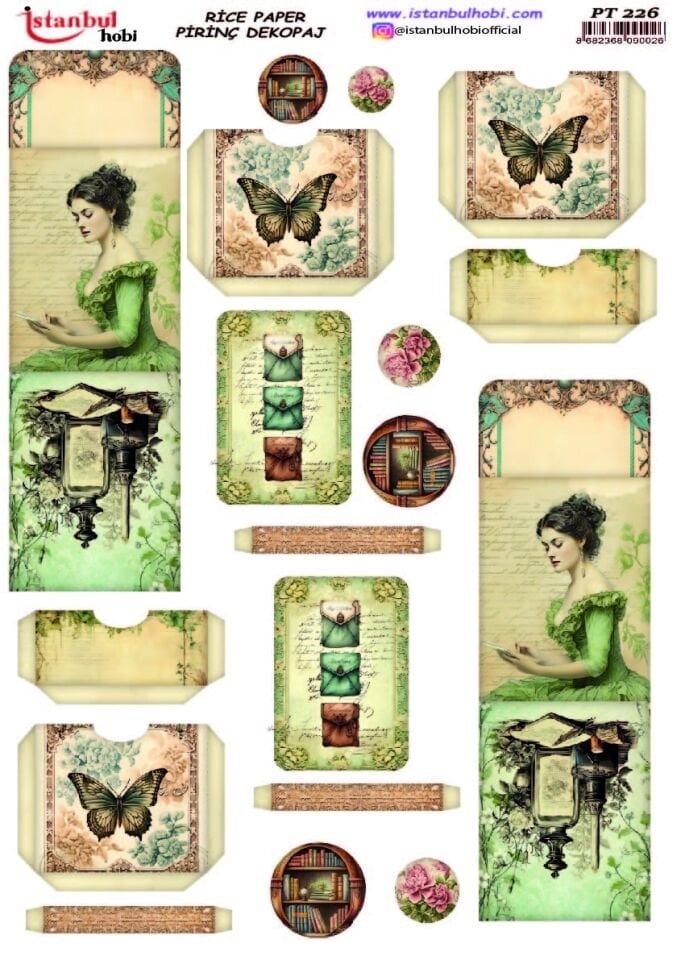 Pirinç Dekopaj PT-226 30x42cm