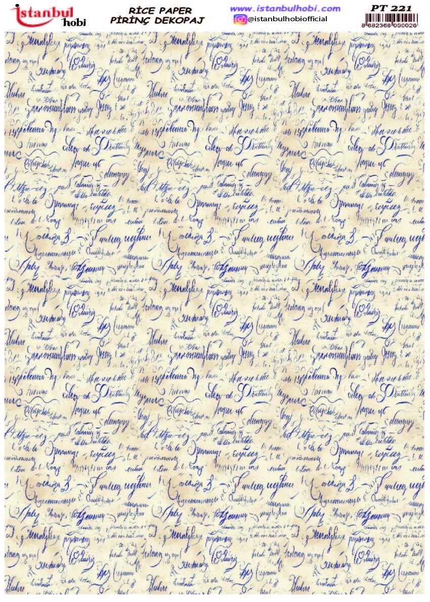 Pirinç Dekopaj PT-221 30x42cm