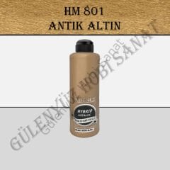 HM 801 Hybrit Metalik Multisurface Antik Altın 500ml