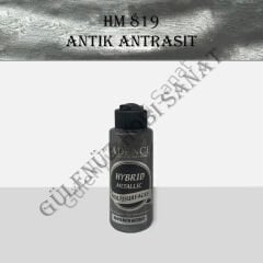HM 819 Hybrit Metalik Multisurface Antik Antrasit 120ml