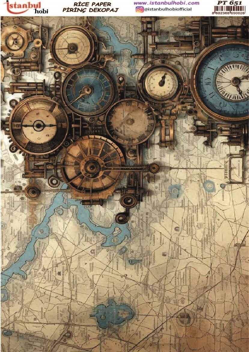 Pirinç Dekopaj PT-651 30x42cm