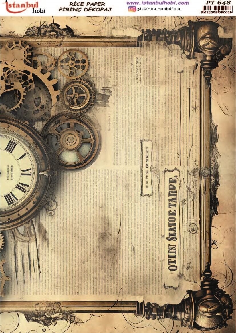 Pirinç Dekopaj PT-648 30x42cm