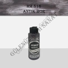 HM 816 Hybrit Metalik Multisurface Antik Mor 120ml