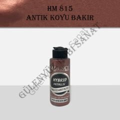 HM 815 Hybrit Metalik Multisurface Antik Koyu Bakır 120ml