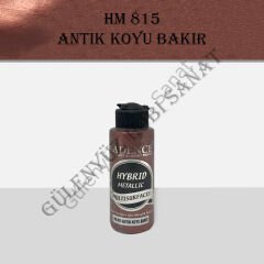 HM 815 Hybrit Metalik Multisurface Antik Koyu Bakır 120ml