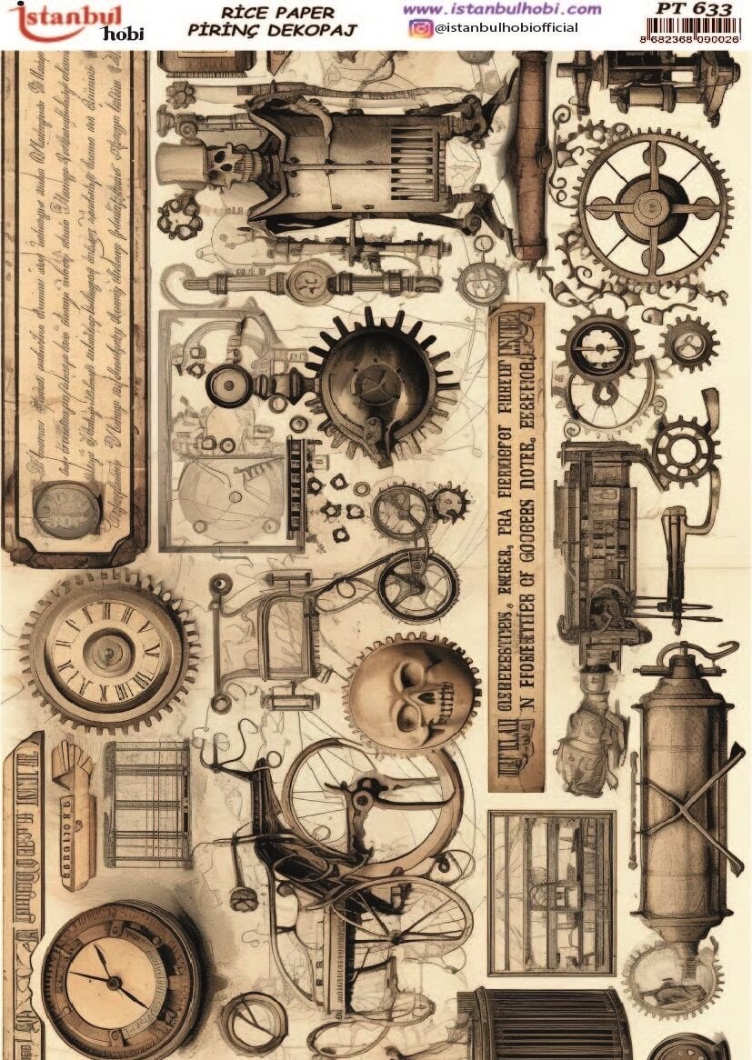 Pirinç Dekopaj PT-633 30x42cm