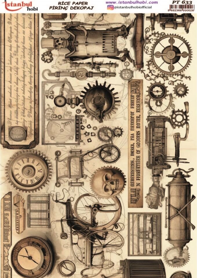 Pirinç Dekopaj PT-633 30x42cm