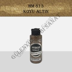 HM 813 Hybrit Metalik Multisurface Koyu Altın 120ml