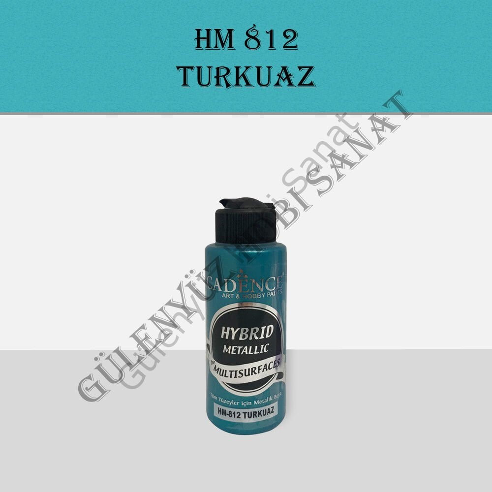 HM 812 Hybrit Metalik Multisurface Turkuaz 120ml