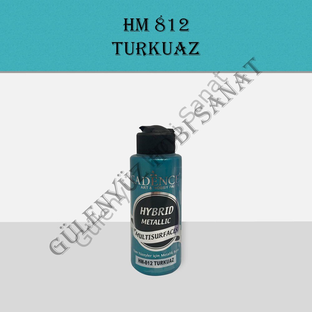 HM 812 Hybrit Metalik Multisurface Turkuaz 120ml