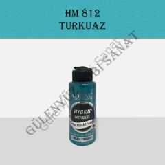 HM 812 Hybrit Metalik Multisurface Turkuaz 120ml