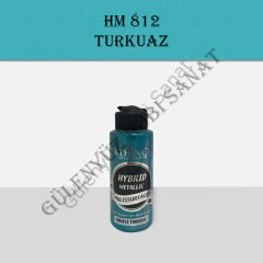 HM 812 Hybrit Metalik Multisurface Turkuaz 120ml