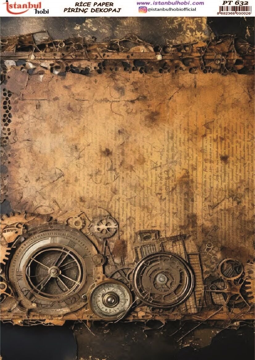 Pirinç Dekopaj PT-632 30x42cm