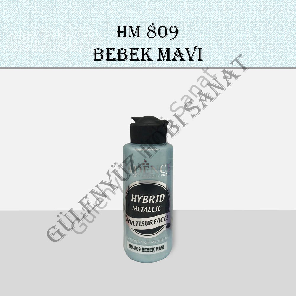 HM 809 Hybrit Metalik Multisurface Bebek Mavi 120ml