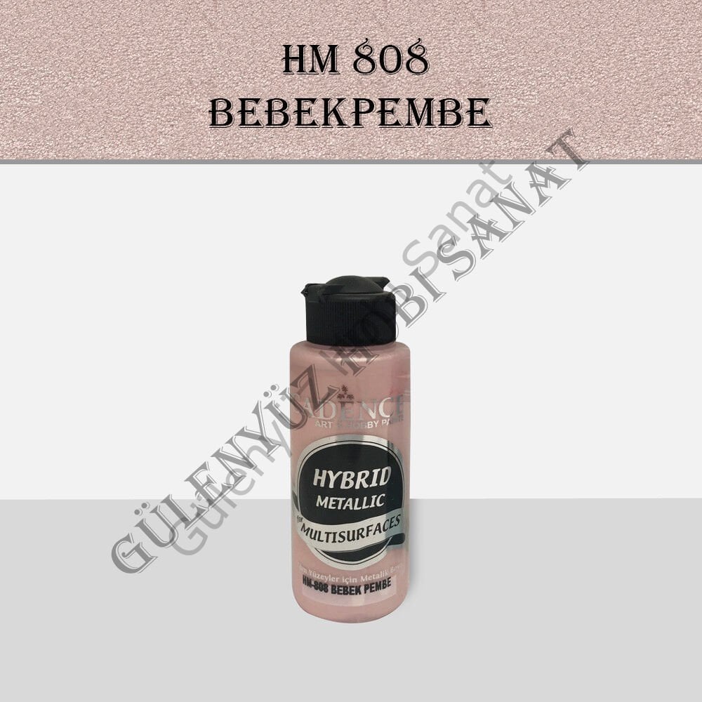 HM 808 Hybrit Metalik Multisurface Bebek Pembe 120ml