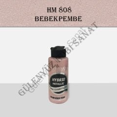 HM 808 Hybrit Metalik Multisurface Bebek Pembe 120ml