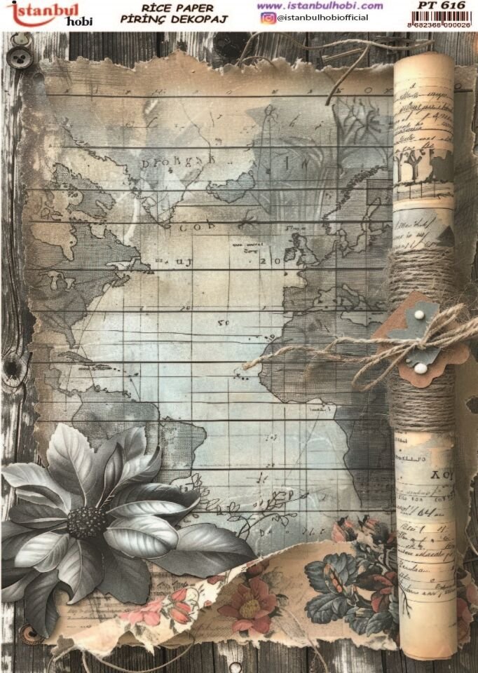 Pirinç Dekopaj PT-616 30x42cm