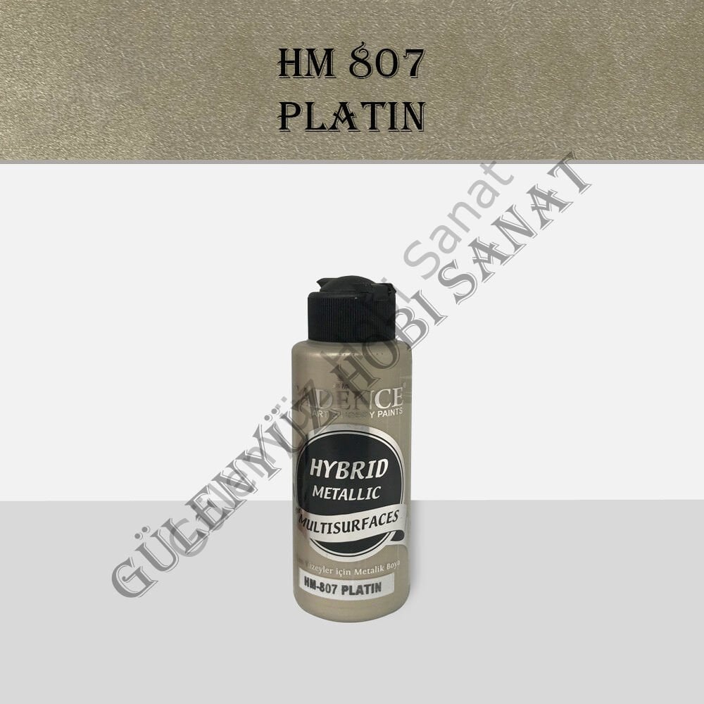 HM 807 Hybrit Metalik Multisurface Platin 120ml