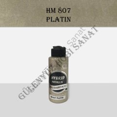 HM 807 Hybrit Metalik Multisurface Platin 120ml