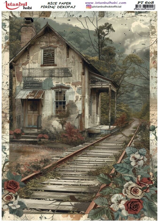 Pirinç Dekopaj PT-608 30x42cm
