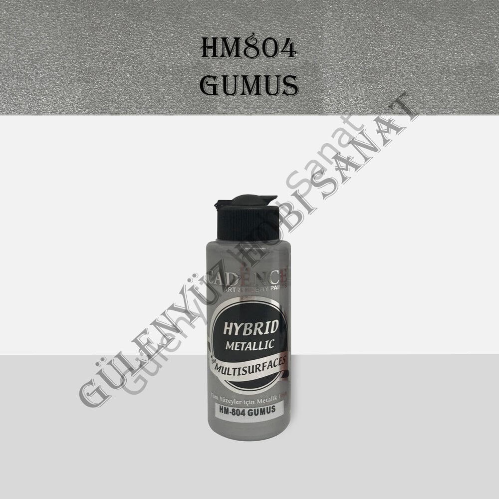 HM 804 Hybrit Metalik Multisurface Gümüş 120ml