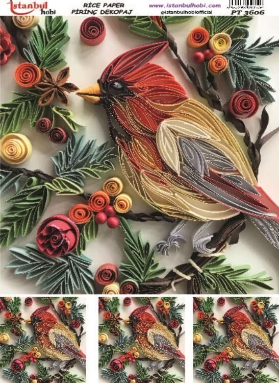 Pirinç Dekopaj PT-3606 30x42cm