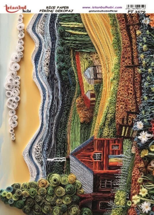 Pirinç Dekopaj PT-3579 30x42cm