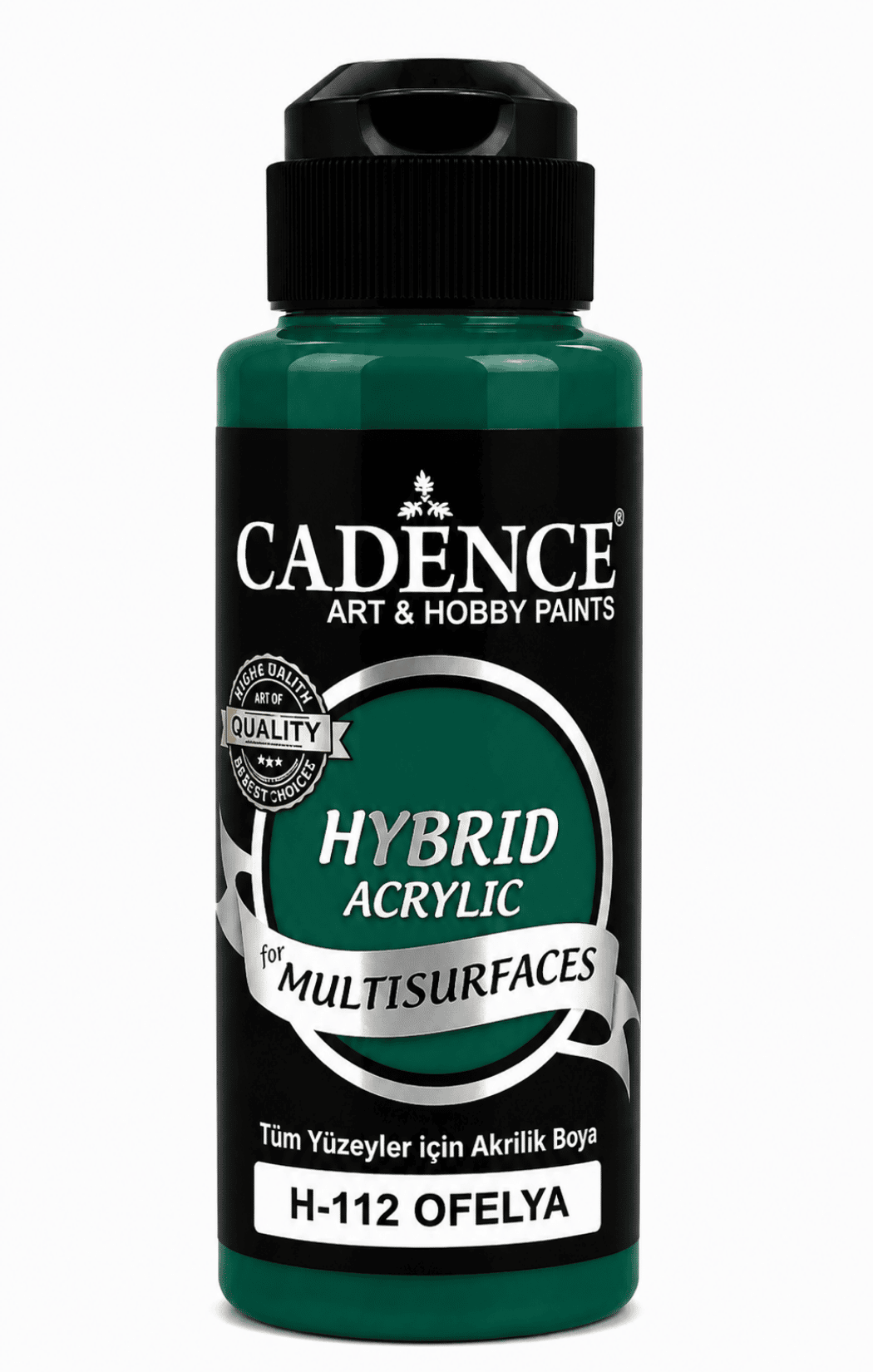 Cadence Hybrid Multisurface H-112 Ofelya Derin Yeşil Akrilik Boya 120 ML