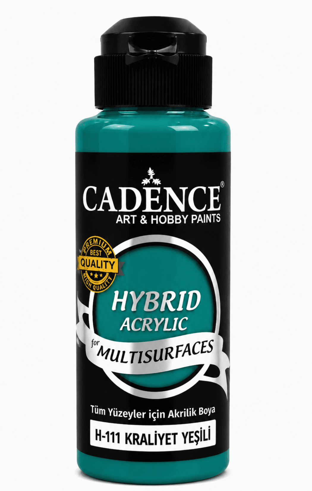 Cadence Hybrid Multisurface H-111 Kraliyet Yeşili Akrilik Boya 120 ml