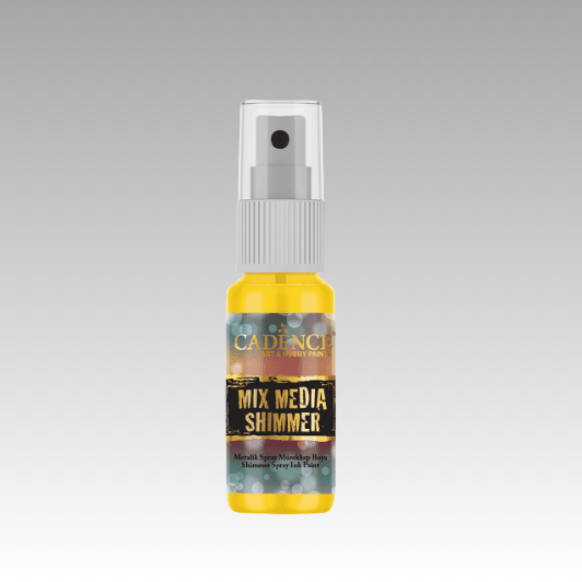 Sarı Metalik Sprey Mürekkep Boya MMS-02