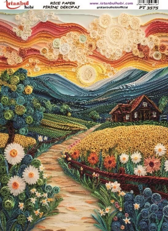 Pirinç Dekopaj PT-3575 30x42cm