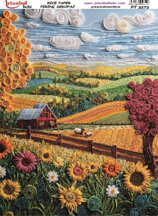 Pirinç Dekopaj PT-3573 30x42cm